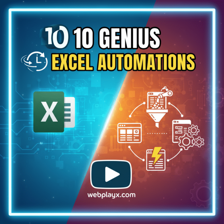 10 Genius Excel Automations That Save You Hours Every Week