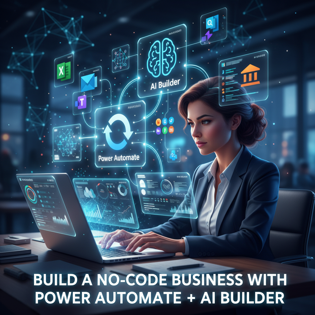 Build a No-Code Business with Power Automate + AI Builder