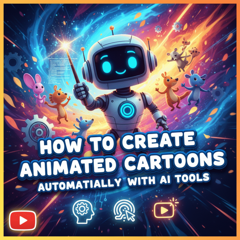 How to Create Animated Cartoons Automatically with AI Tools
