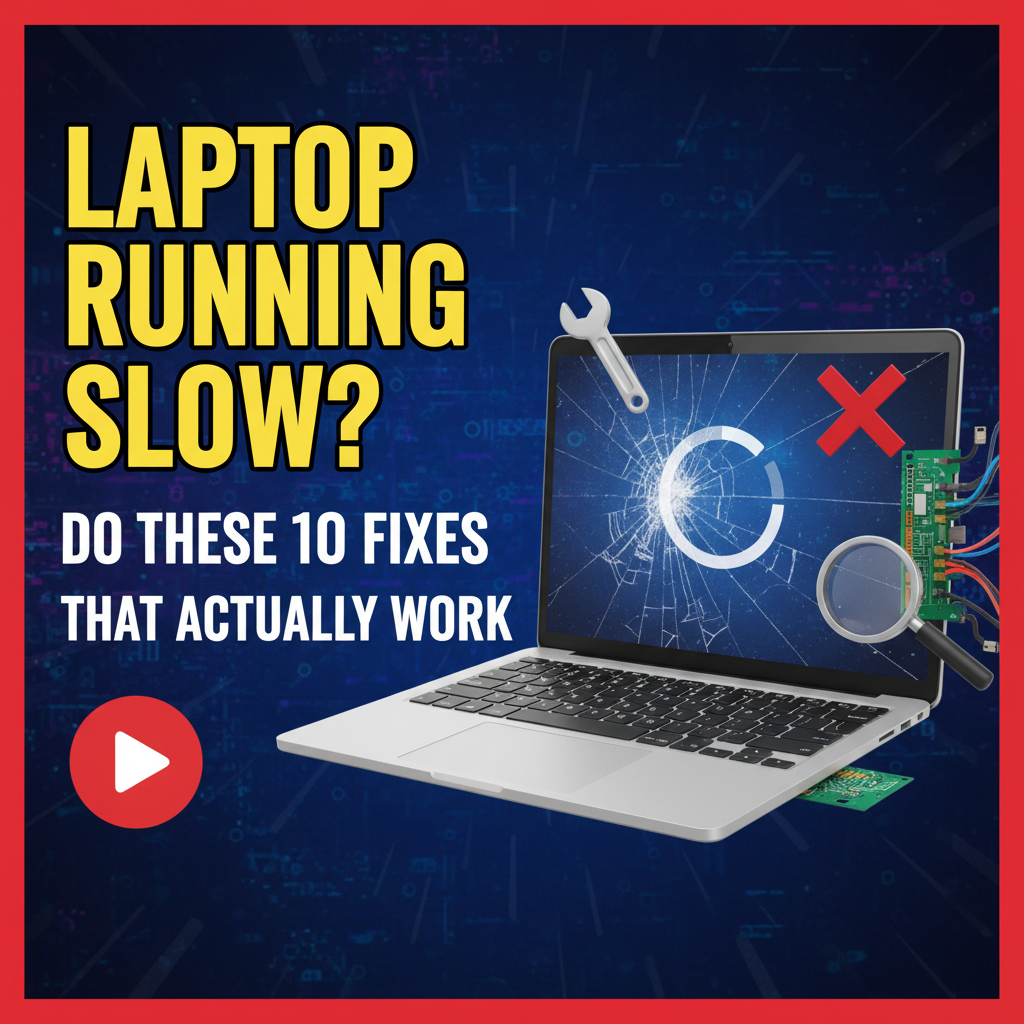 Laptop Running Slow 10 Fixes That Actually Work